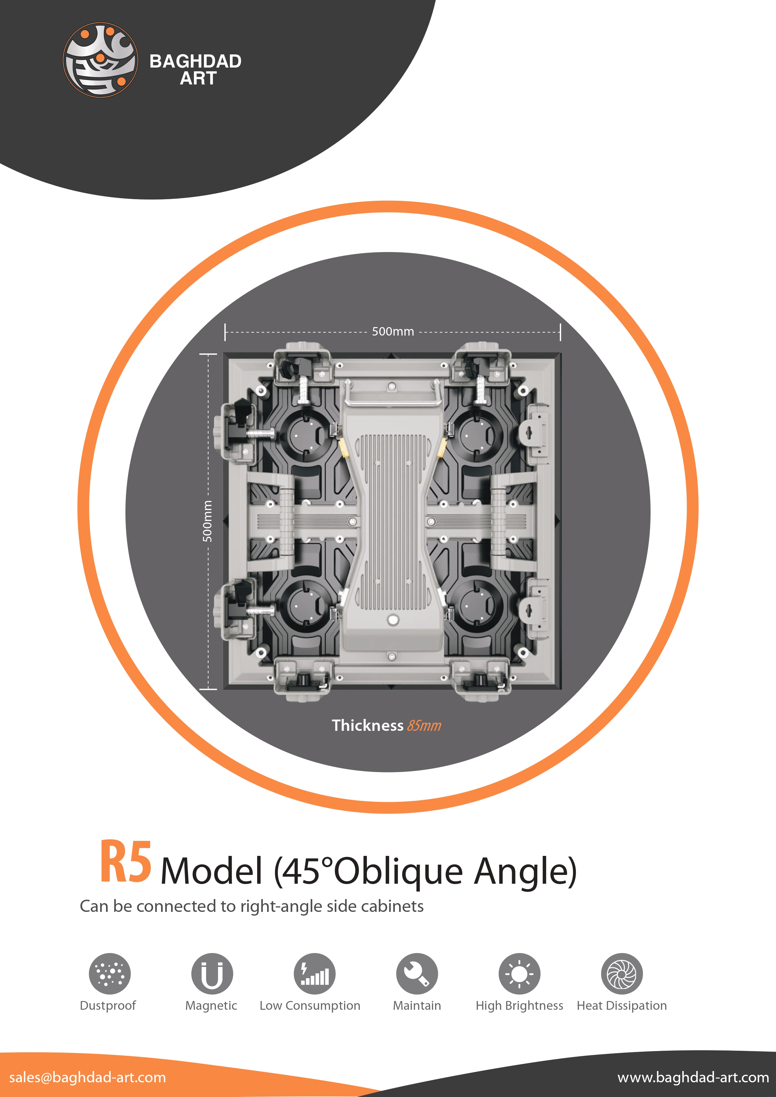 R5 Model 45 Angle